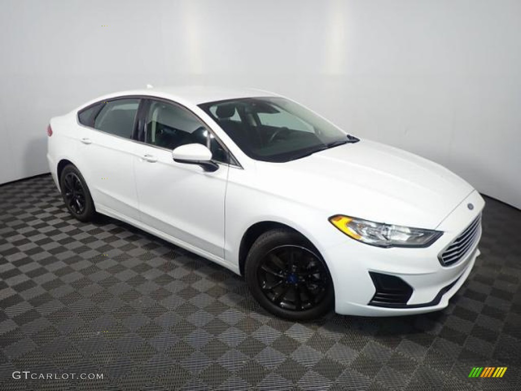 2020 Fusion SE - Oxford White / Ebony photo #3