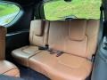2021 Infiniti QX80 Saddle Brown Interior Rear Seat Photo