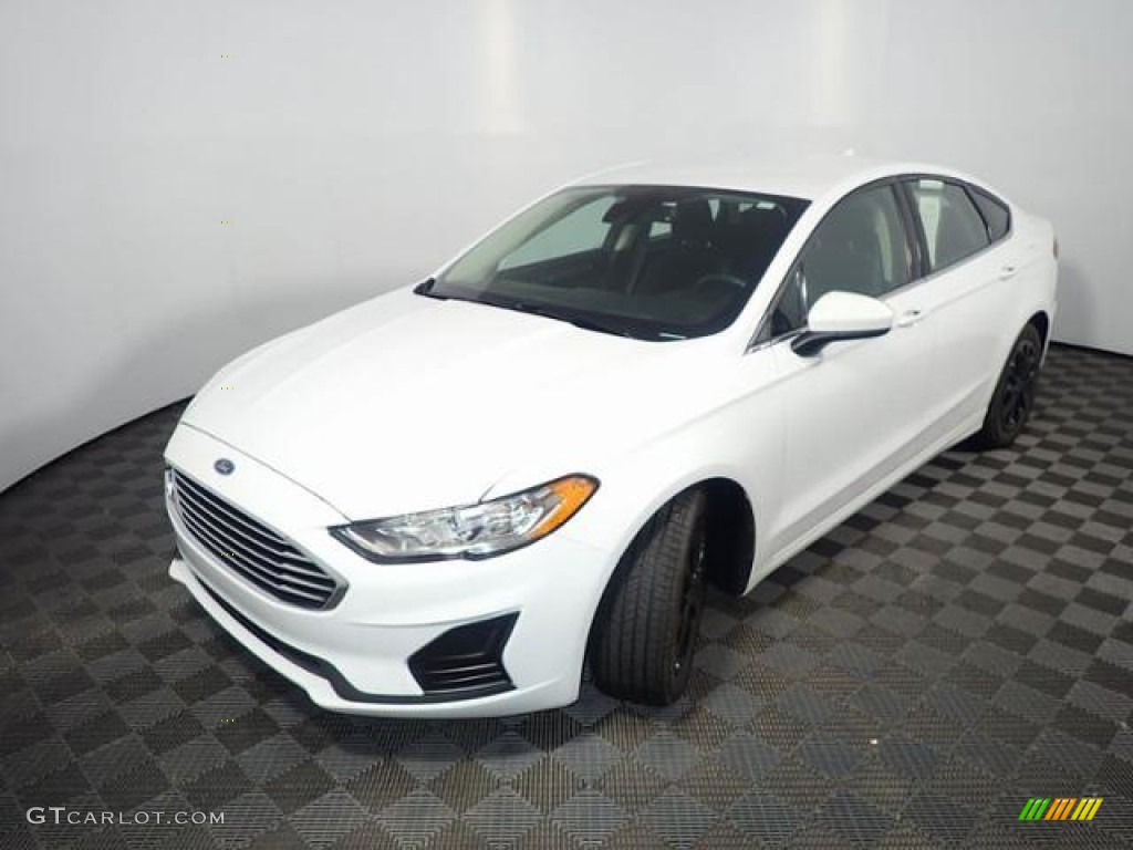 2020 Fusion SE - Oxford White / Ebony photo #8