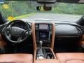 Saddle Brown Dashboard Photo for 2021 Infiniti QX80 #146154138