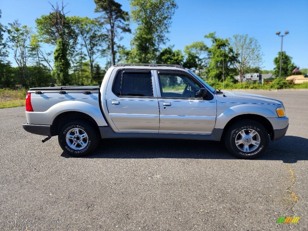 2003 Explorer Sport Trac XLT 4x4 - Silver Birch Metallic / Medium Flint photo #6
