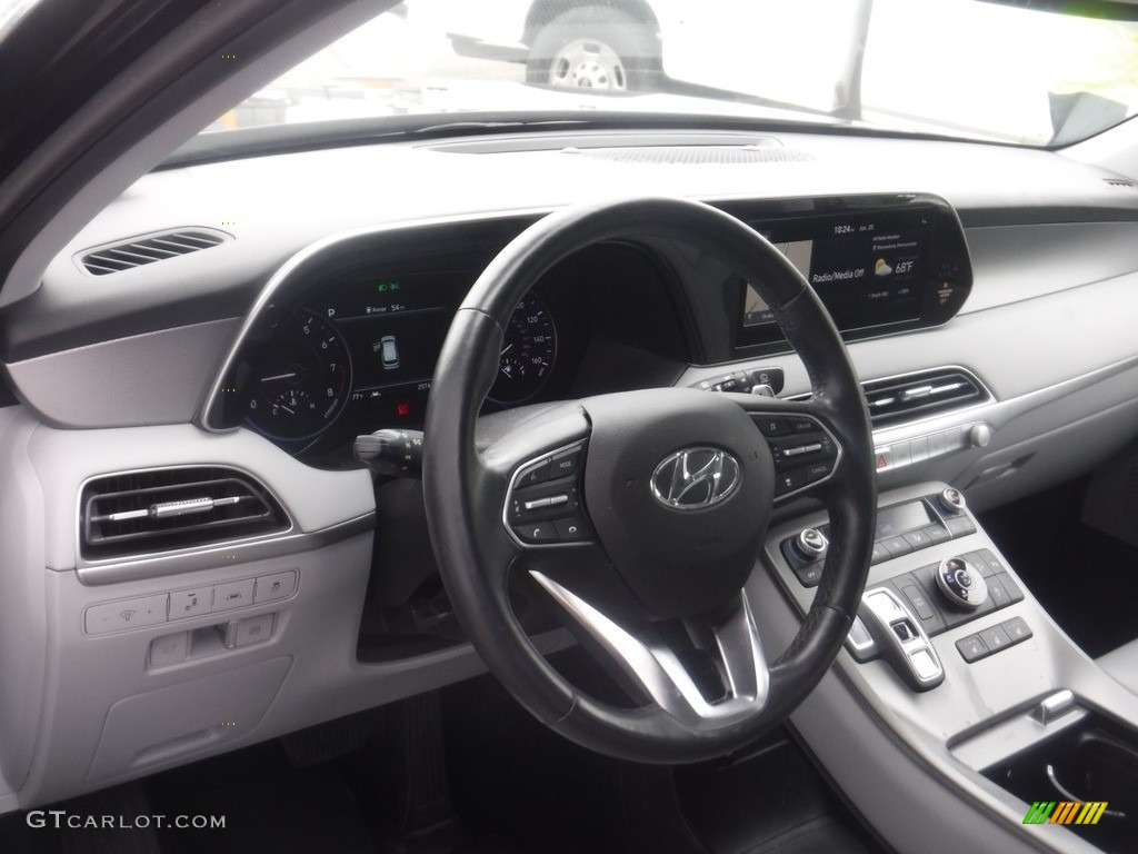 2020 Palisade SEL AWD - Moonlight Cloud / Black/Gray photo #13