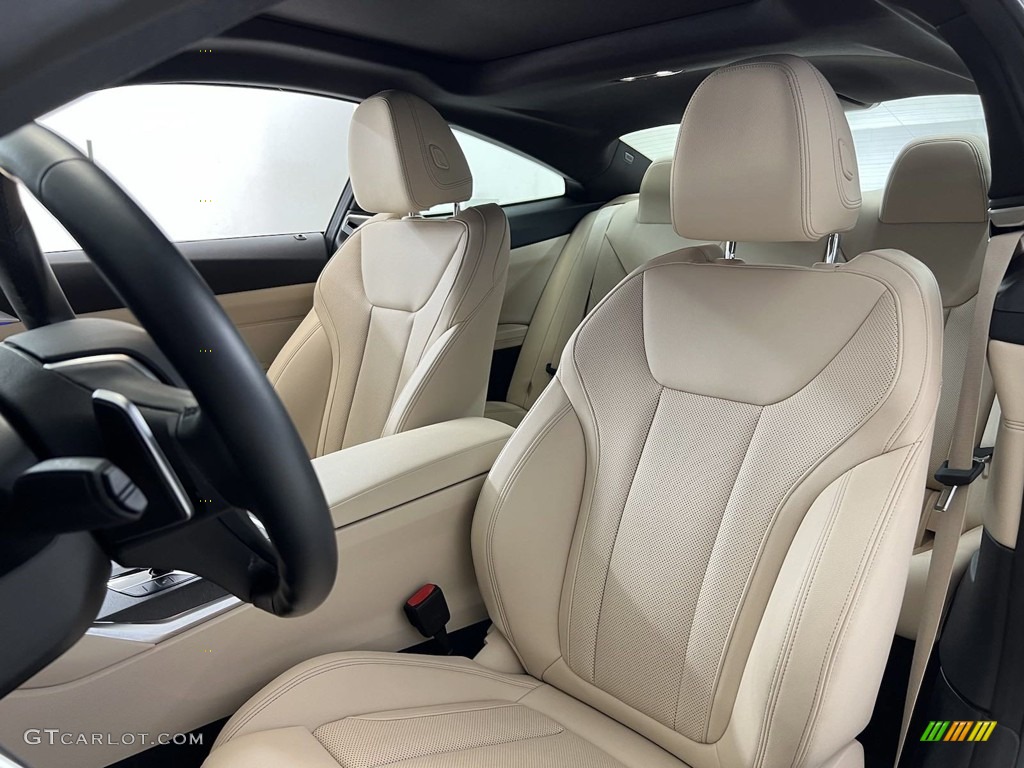 2022 4 Series 430i Coupe - Arctic Race Blue Metallic / Canberra Beige photo #17