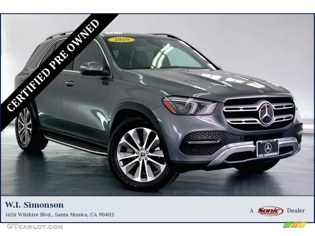 2020 GLE 350 - Selenite Grey Metallic / Black photo #1