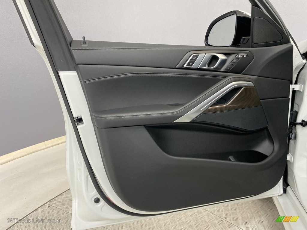2022 BMW X6 xDrive40i Black Door Panel Photo #146155191
