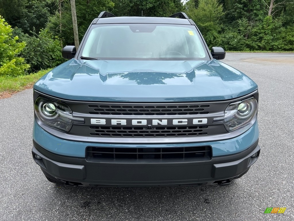 2022 Bronco Sport Badlands 4x4 - Area 51 / Ebony photo #3