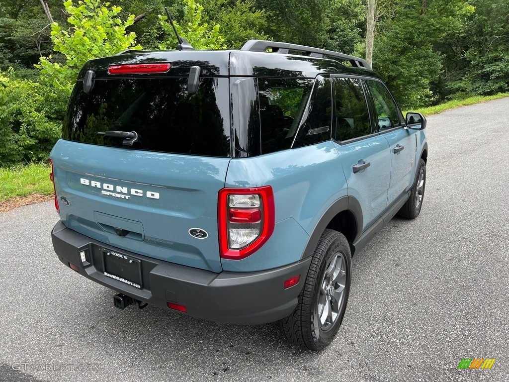 2022 Bronco Sport Badlands 4x4 - Area 51 / Ebony photo #6