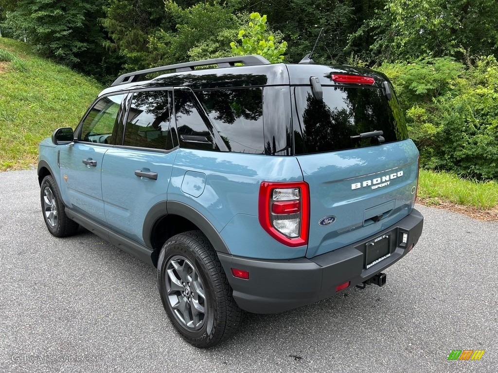 2022 Bronco Sport Badlands 4x4 - Area 51 / Ebony photo #8