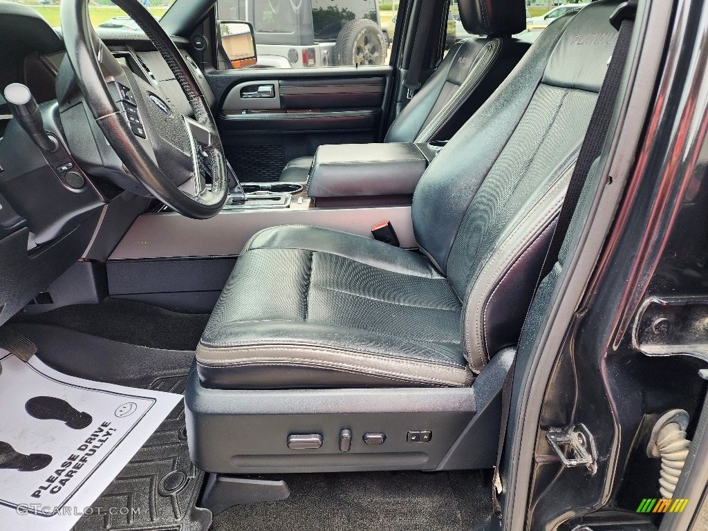 2015 Ford Expedition EL Platinum 4x4 Front Seat Photo #146155615
