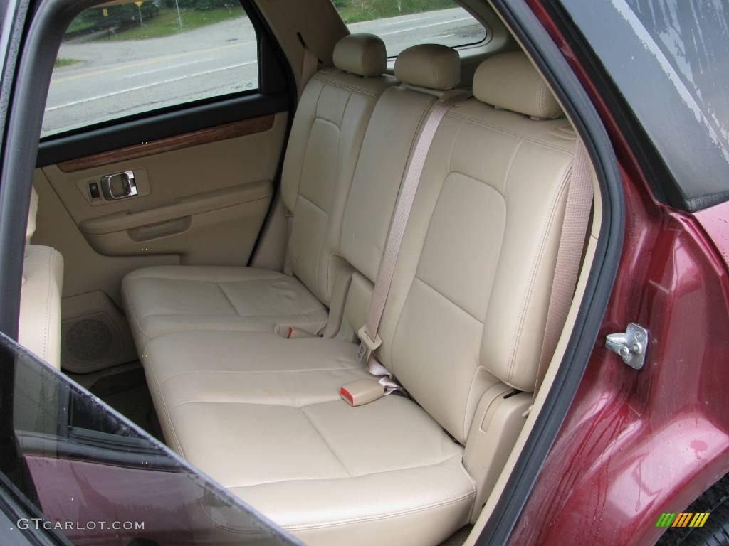 2007 XL7 Luxury AWD - Dark Cranberry Metallic / Beige photo #13