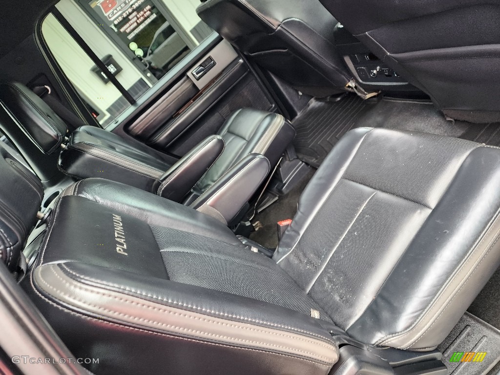 2015 Ford Expedition EL Platinum 4x4 Rear Seat Photo #146156009