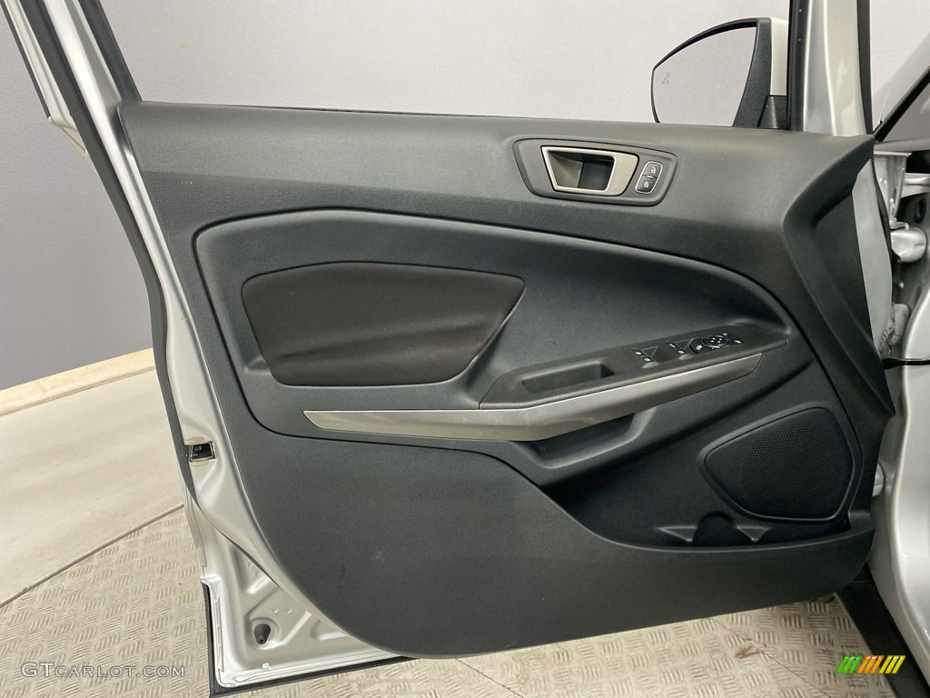 2020 Ford EcoSport SE Ebony Black Door Panel Photo #146156223