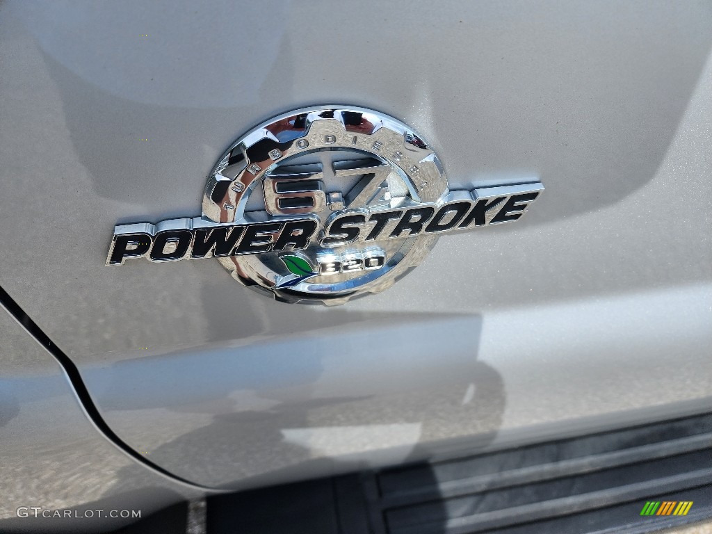 2016 F350 Super Duty XLT Crew Cab 4x4 DRW - Ingot Silver Metallic / Steel photo #10