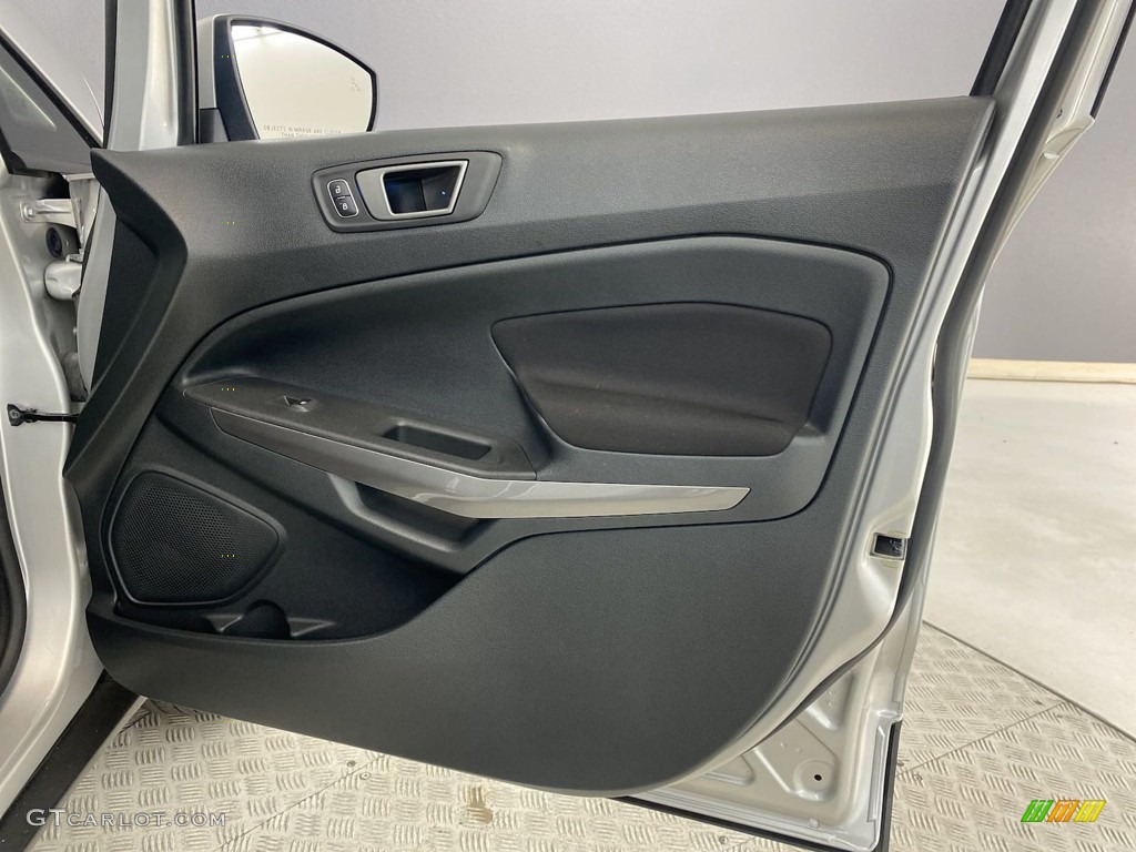 2020 Ford EcoSport SE Ebony Black Door Panel Photo #146156676