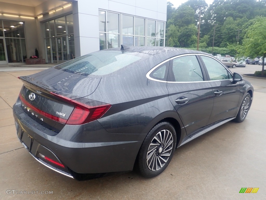 2023 Sonata Limited Hybrid - Portofino Gray / Dark Gray/Camel photo #2