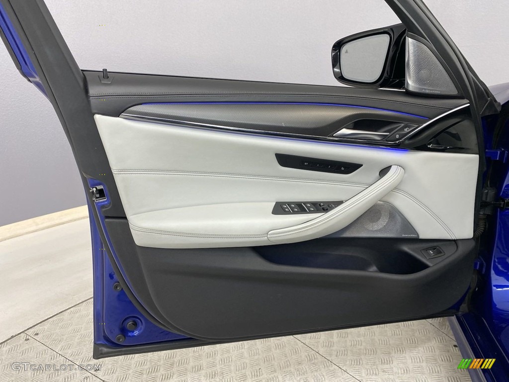 2020 BMW M5 Competition Silverstone Door Panel Photo #146157119