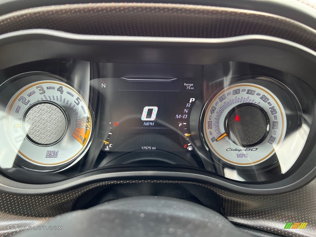 2020 Dodge Challenger R/T Scat Pack 50th Anniversary Edition Gauges Photo #146157135