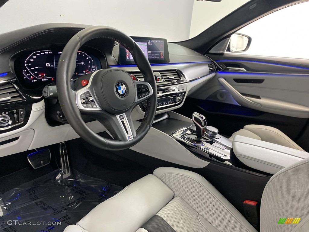 2020 M5 Competition - Marina Bay Blue Metallic / Silverstone photo #15