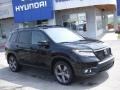 2020 Crystal Black Pearl Honda Passport Touring AWD  photo #1