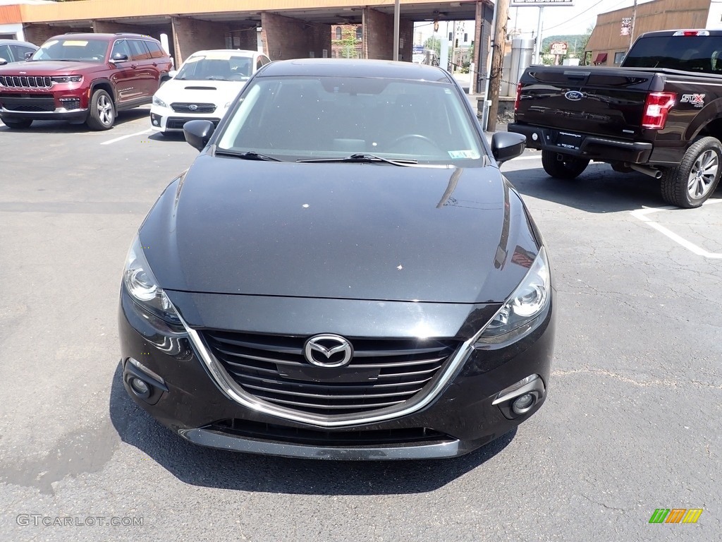 2016 MAZDA3 i Touring 4 Door - Jet Black Mica / Black photo #3