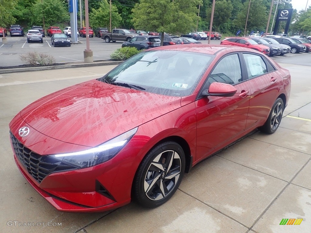 2023 Elantra SEL - Calypso Red / Black photo #7