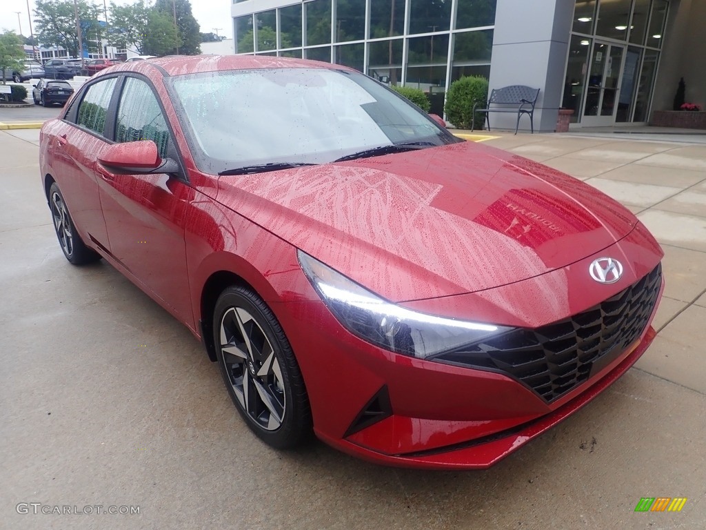 2023 Elantra SEL - Calypso Red / Black photo #9