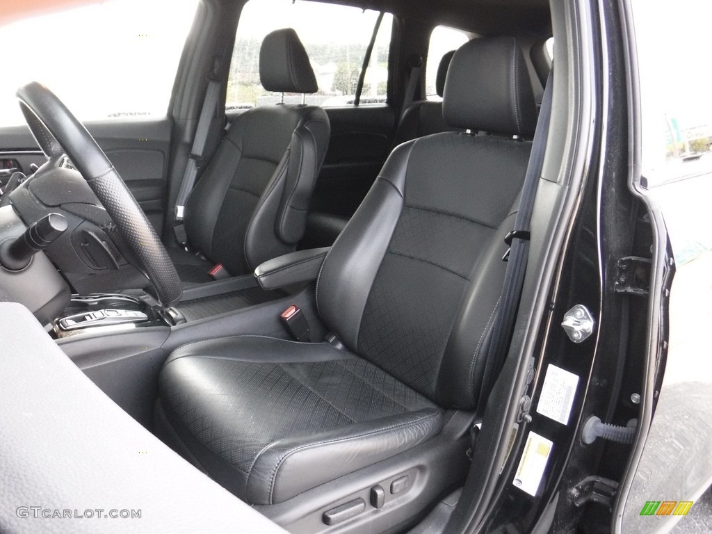 Black Interior 2020 Honda Passport Touring AWD Photo #146157556