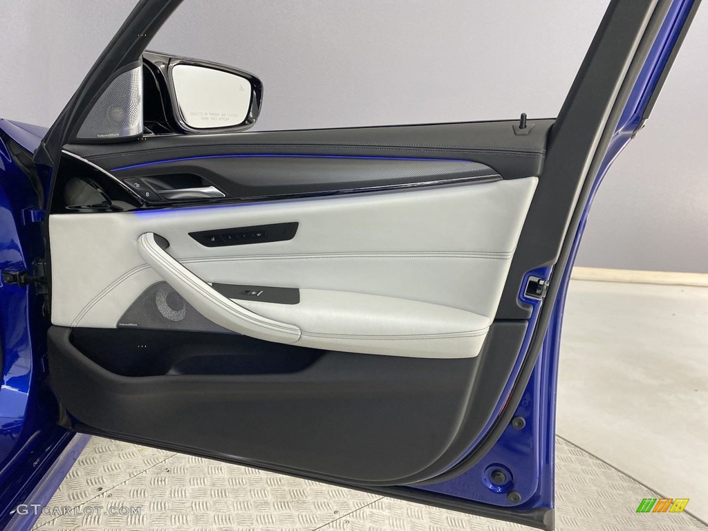 2020 BMW M5 Competition Silverstone Door Panel Photo #146157567