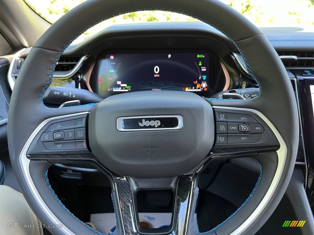 2022 Jeep Grand Cherokee Trailhawk 4XE Hybrid Steering Wheel Photos