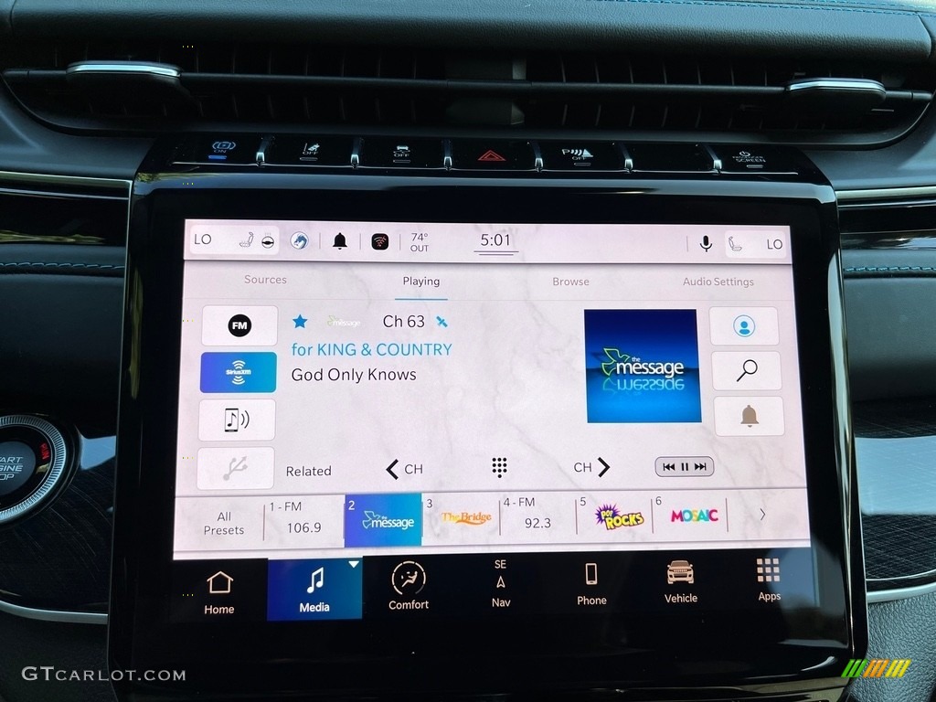 2022 Jeep Grand Cherokee Trailhawk 4XE Hybrid Controls Photo #146158140