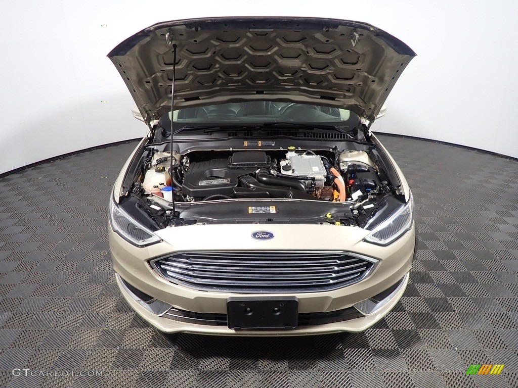 2018 Fusion Hybrid SE - White Gold / Ebony photo #7
