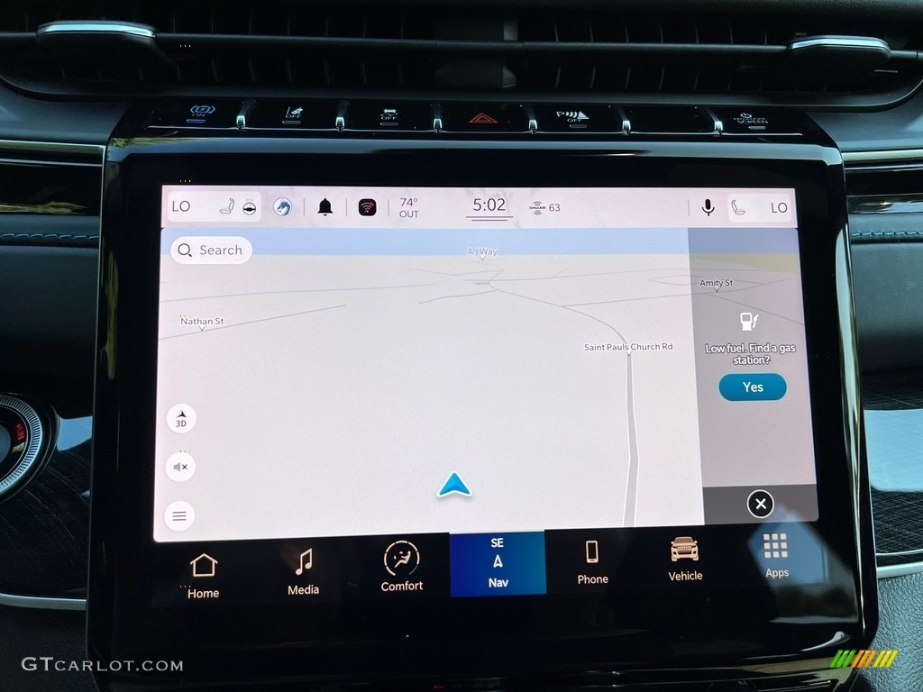2022 Jeep Grand Cherokee Trailhawk 4XE Hybrid Navigation Photo #146158161