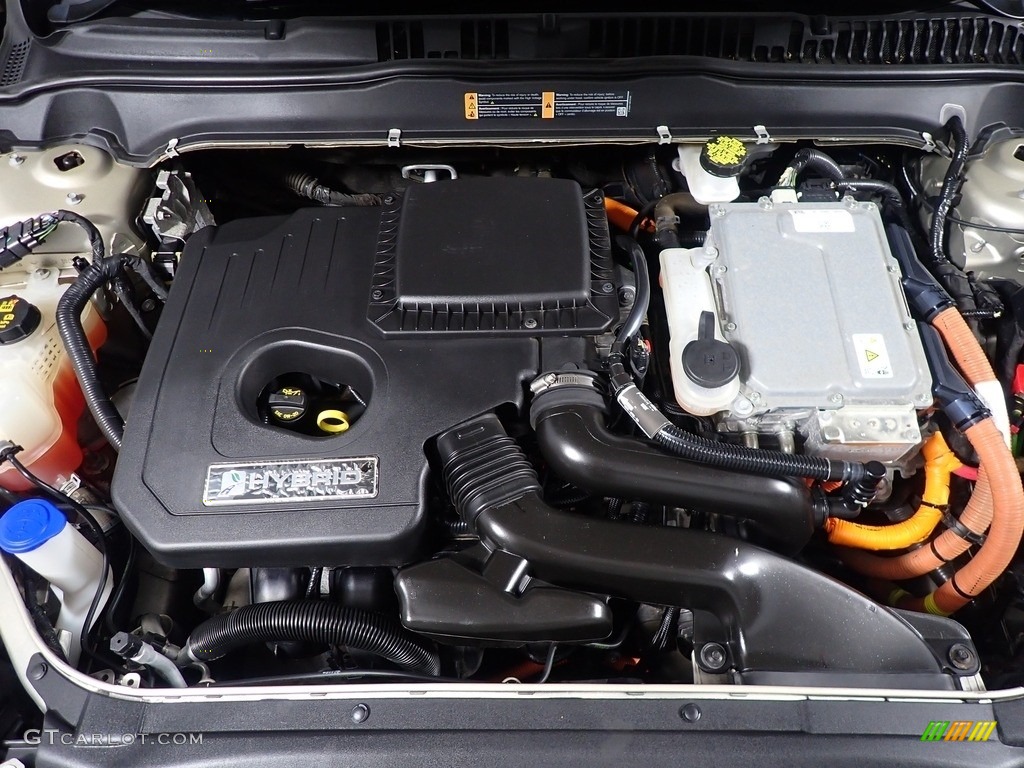 2018 Fusion Hybrid SE - White Gold / Ebony photo #8
