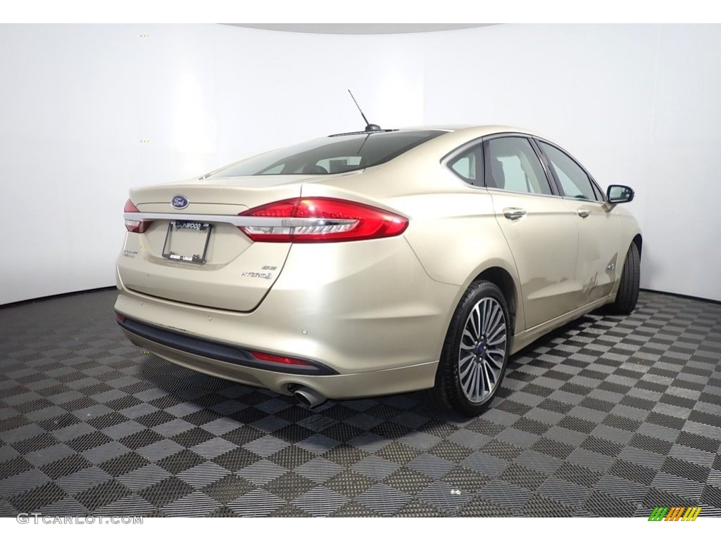 2018 Fusion Hybrid SE - White Gold / Ebony photo #16