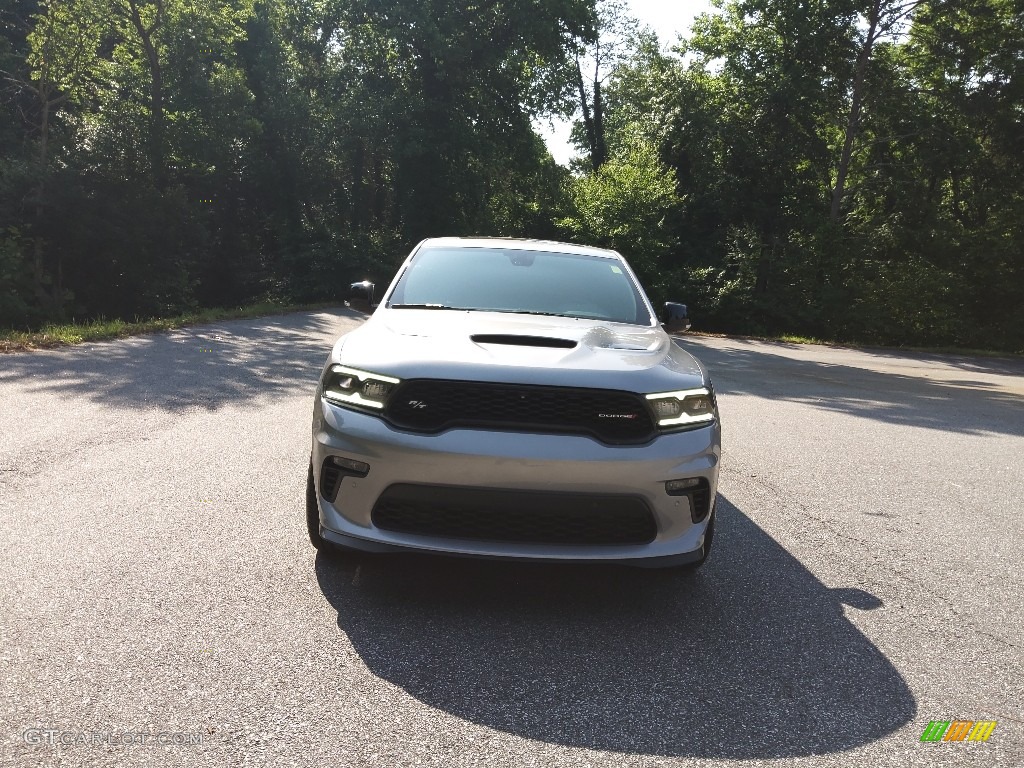 2021 Durango R/T AWD - Billet Silver Metallic / Red/Black photo #3