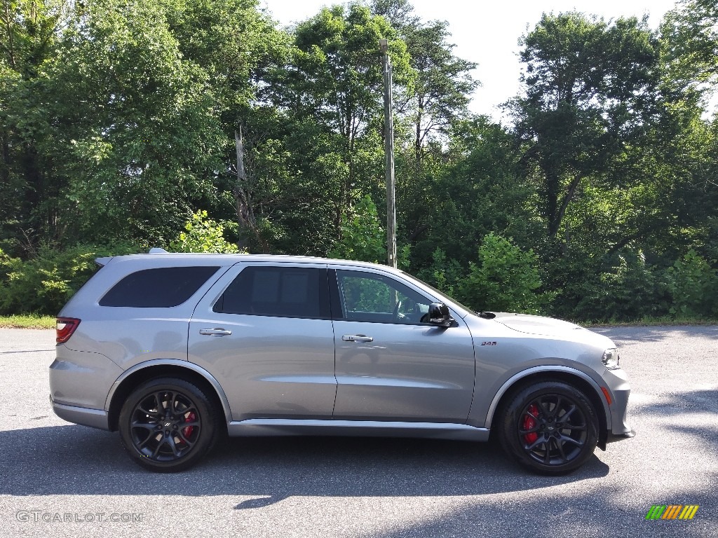 2021 Durango R/T AWD - Billet Silver Metallic / Red/Black photo #5