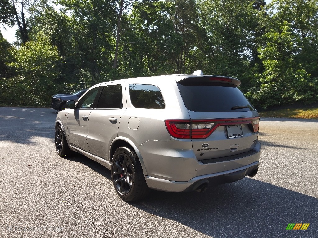 2021 Durango R/T AWD - Billet Silver Metallic / Red/Black photo #8