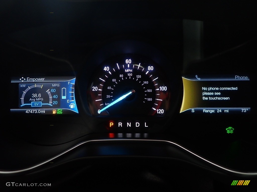 2018 Fusion Hybrid SE - White Gold / Ebony photo #27