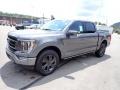 Carbonized Gray Metallic - F150 Lariat SuperCrew 4x4 Photo No. 4