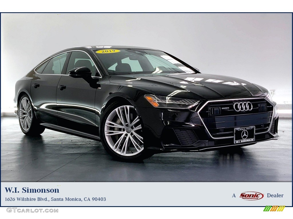 2019 A7 Premium Plus quattro - Brilliant Black / Black photo #1