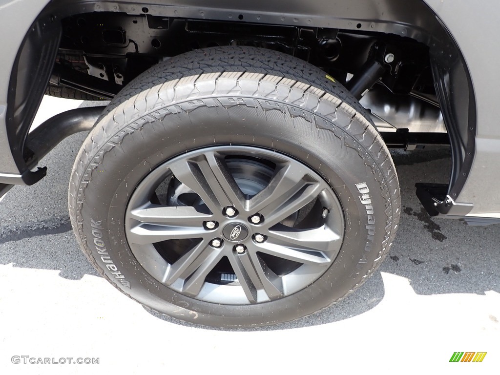 2023 F150 Lariat SuperCrew 4x4 - Carbonized Gray Metallic / Black photo #9