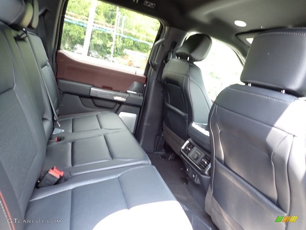 2023 F150 Lariat SuperCrew 4x4 - Carbonized Gray Metallic / Black photo #10