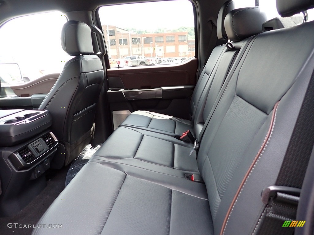 2023 F150 Lariat SuperCrew 4x4 - Carbonized Gray Metallic / Black photo #12