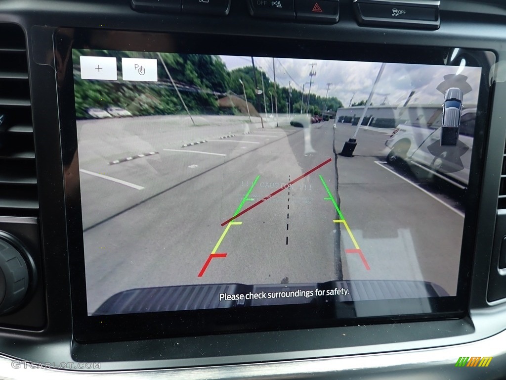 2023 F150 Lariat SuperCrew 4x4 - Carbonized Gray Metallic / Black photo #18