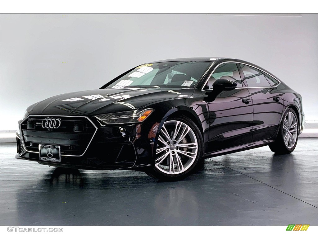 Brilliant Black 2019 Audi A7 Premium Plus quattro Exterior Photo #146159160