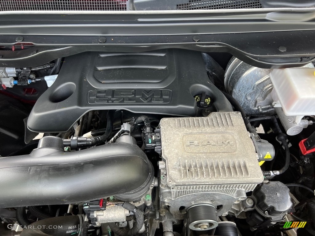 2021 1500 Laramie Crew Cab 4x4 - Delmonico Red Pearl / Light Frost Beige/Mountain Brown photo #11