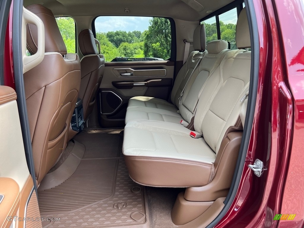 2021 Ram 1500 Laramie Crew Cab 4x4 Rear Seat Photo #146159484