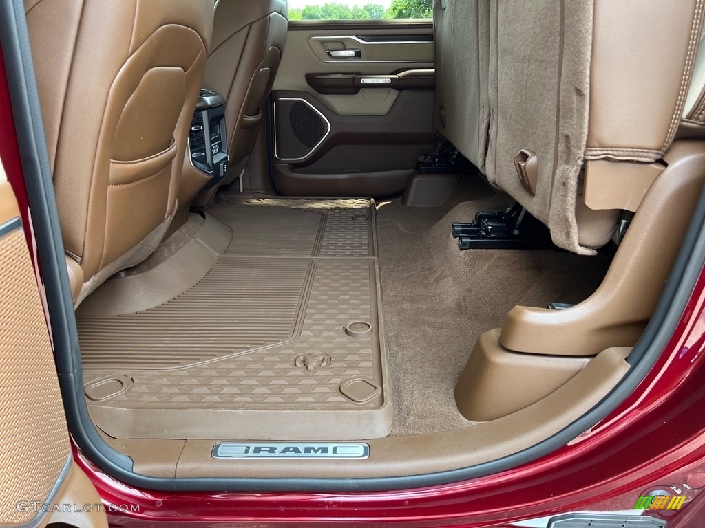 2021 Ram 1500 Laramie Crew Cab 4x4 Rear Seat Photo #146159505