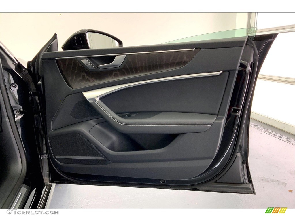 2019 Audi A7 Premium Plus quattro Black Door Panel Photo #146159524