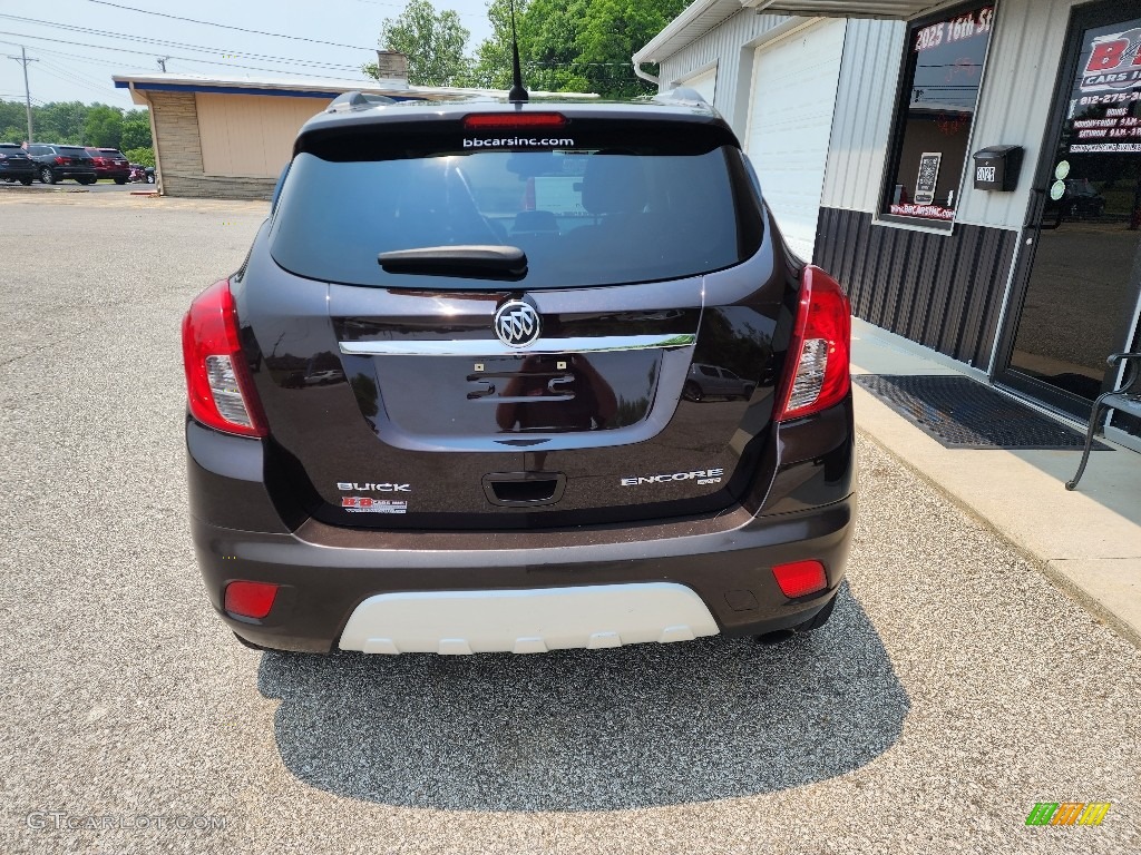 2014 Encore Convenience AWD - Deep Espresso Brown Metallic / Ebony photo #3